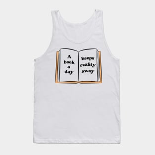 A Book A Day Keeps Reality Away 29 Tank Top